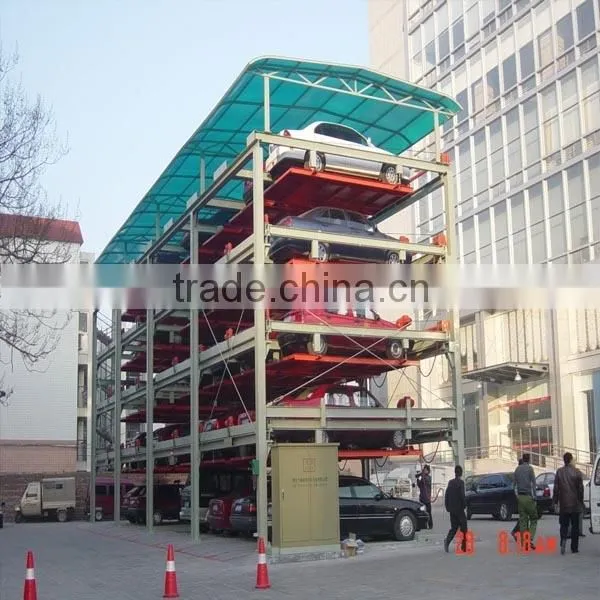 Automatic Stack Parking System/ 3 to 6 Levels Robotic Parking Garage photo-5