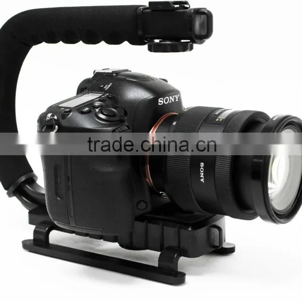 ET-DS01 Shape Gyro Stabilizer For Camera Stabilizer China Video Handle Mount Grip For Camcorder Camera Gimbal Stabilization photo-2
