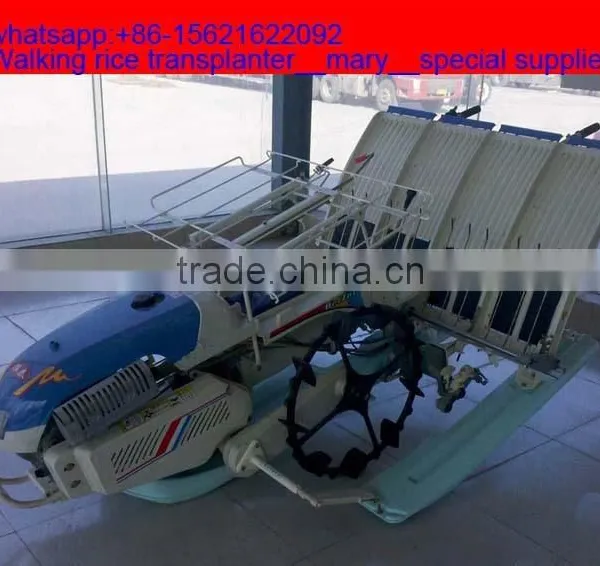 Southeast popular most cost effective 4 rows walking rice transplanter products