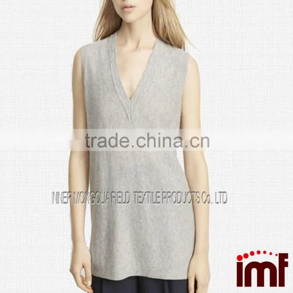 Lady Cashmere Tank Top Design For Women photo-2