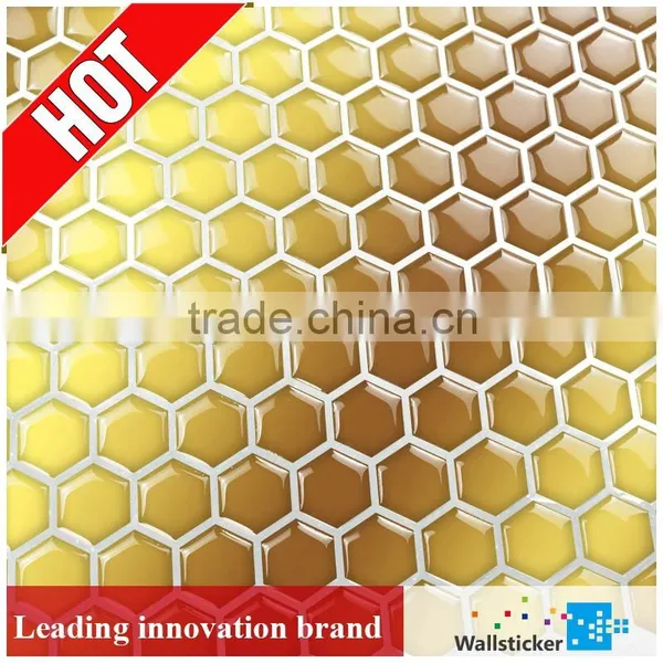 Eco 3d Epoxy Removable Bathroom Tile Sticker/ Crystal Vinyl Wall Sticker photo-2