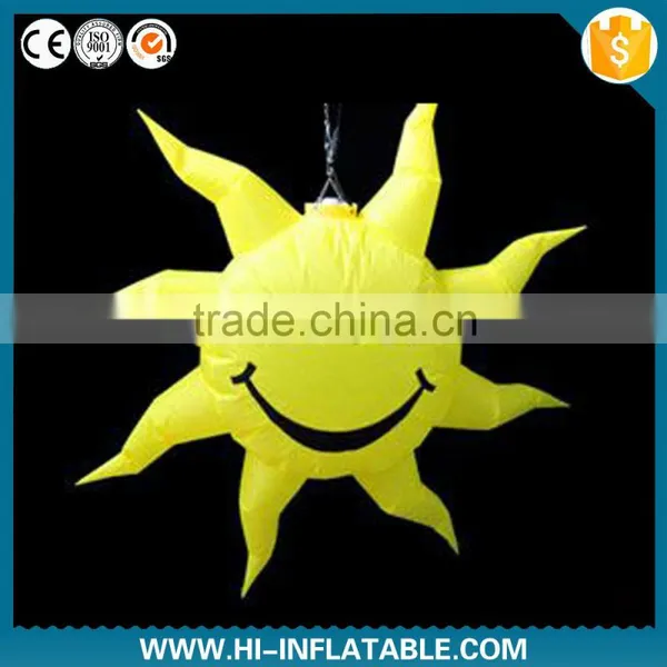 New Brand Party Lights Supply Inflatable Star,sun With Led Light for Night Club,stage Decoration photo-2