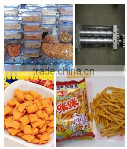 Extrusion Fried Pellet Snacks Processing Line Fried Dough Food Machine photo-5
