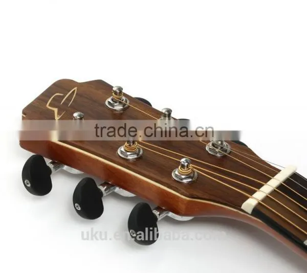 Chinese Wholesale 34" Mahogany Body Acoustic Travel Guitar Western Guitar photo-4