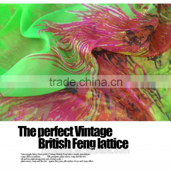 Natural Pure Chinese Silk Chiffon Fabric photo-5