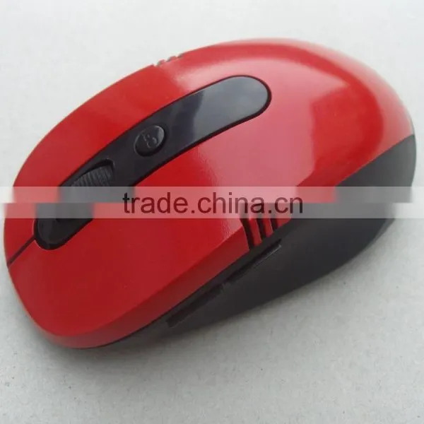 2016 Hot Selling Mini Good Touch Feeling Computer Laotop Tablet Red Colour Optical Wireless Mice photo-6