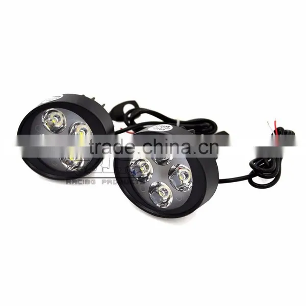 BJ-SPL-007 Universal 5W Black Motorcycle LED Spot Light for Street Bike photo-2