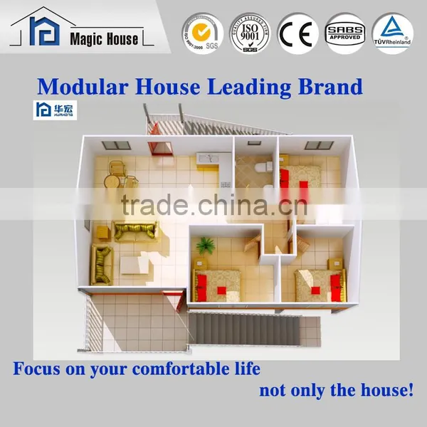 High Quality China Made Prefab House With Good Performance in Wind and Earthquake Proof photo-2