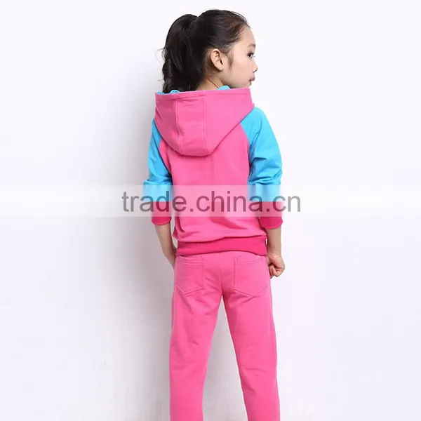 China Hot Sale Factory Free Design Cotton Long Coat &pants Girl Suit photo-3