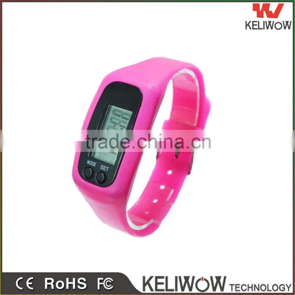 Keliwow High Quality Health Watch, Gift Silicon Watch With 3D Pedometer Calorie Watch Silicone Bracelet photo-5