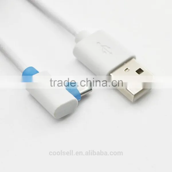 High Speed 90 Degree Micro Usb Charging Cable 90 Degree Right/left Angle USB Cable photo-5