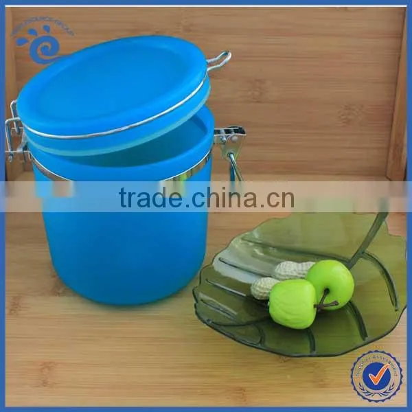 Colored Plastic Airtight Coffee Tea Sugar Canister Sets photo-2