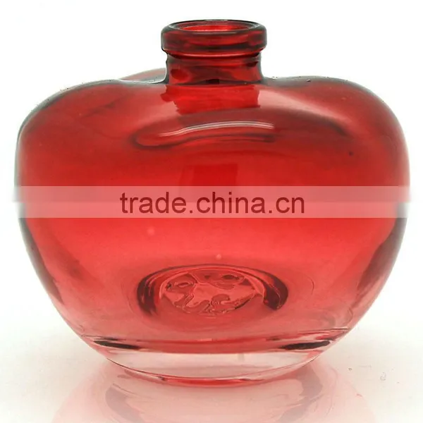25ml Mini Apple Shaped Spray Glass Perfume Bottle photo-3