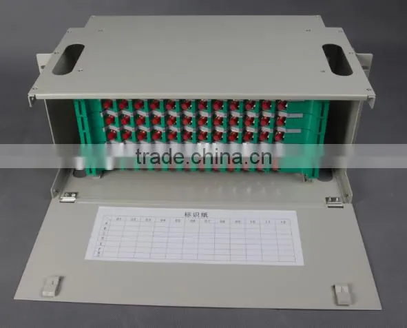 Best Fiber Optic Distribution Frame ODF With Adaptor For 12,24,48,72,96,144 Cores photo-4