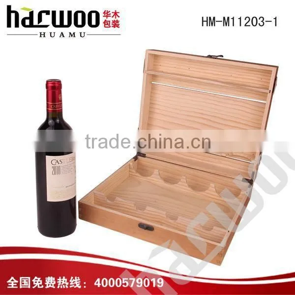 High Top 4 Bottles Wine Case for Sale photo-4