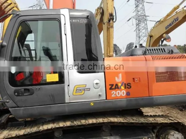 Used HITACHI ZX200-3G Excavator Made In Japan For Sale