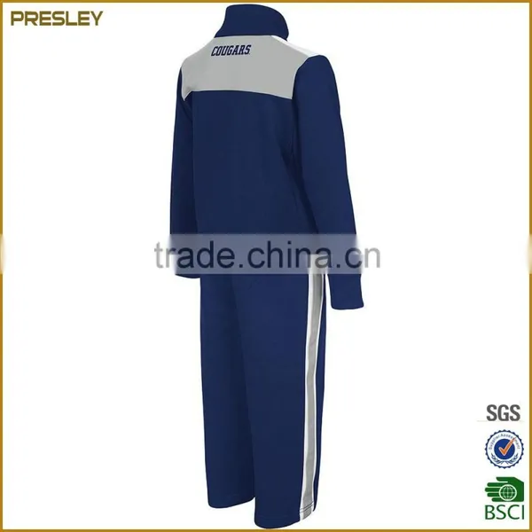 New OEM Cheap Sublimation/printing/embroidery Logo for Custom Design Polyester School Tracksuit for Student photo-2