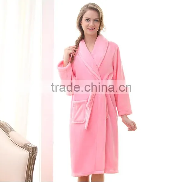 Autumn Winter New Flannel Robes Lovers Sleepwear Women Men Warm Dressing Gown Bathrobe Coral Fleece Robe Femme Camison Mujer photo-4