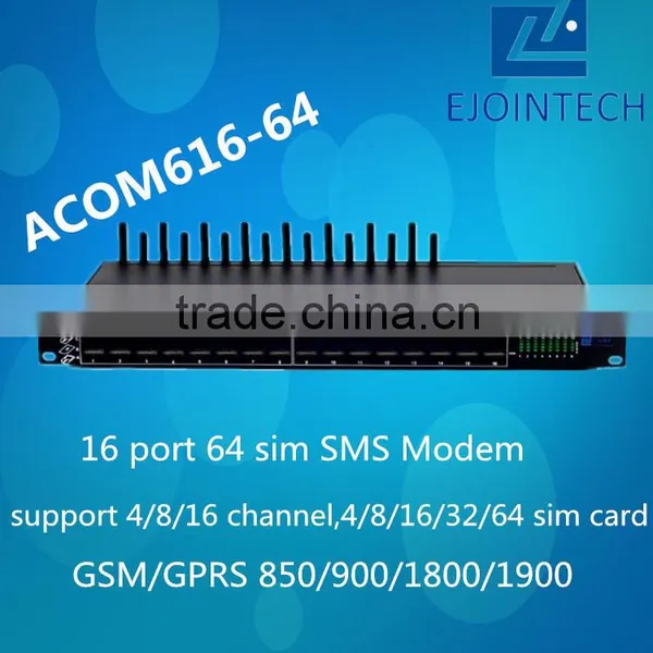 Ejointech 8/16/32/64 Ports Goip Gsm/cdma/wcdma Bulk Sms Gateway Hardware photo-3