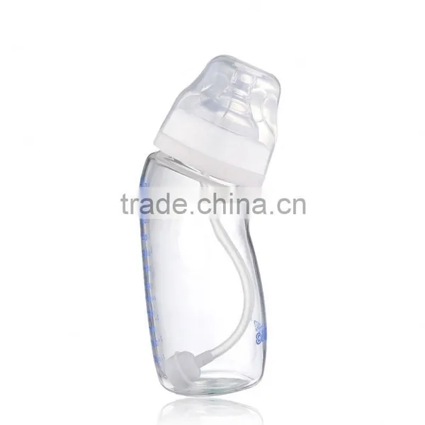 New Design Colorful Glass Feeding Bottle Plus Freight Cost