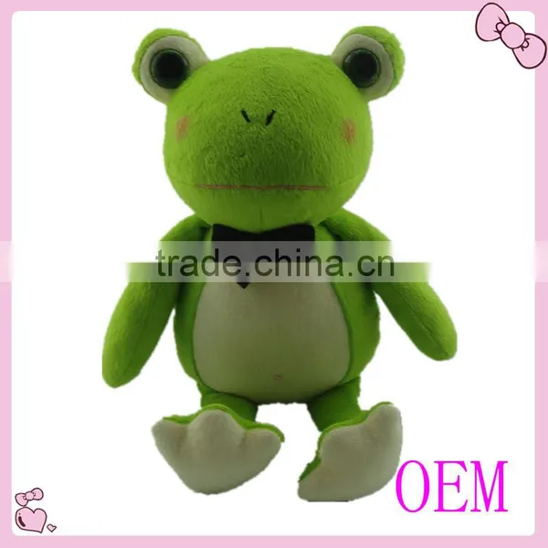 OEM Custom stuffed toy soft animal toys frog baby plush toys