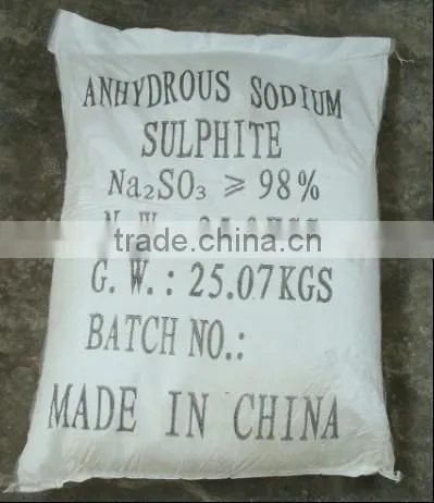 Manufacturer Sodium Sulfite Na2so3 With 96% 97% 98% photo-5