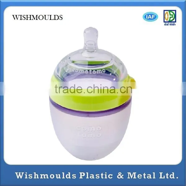 Manufacture Reasonable Price Sillicone Milk Bottle Mould in Donggian Factory