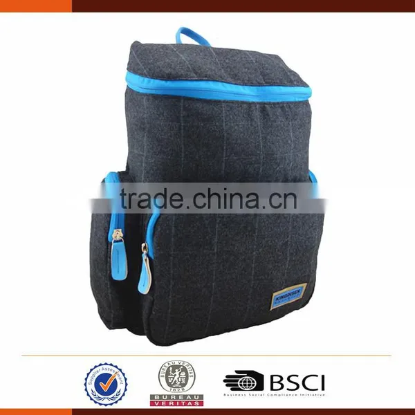 Customizable Plain Cotton Square Backpack College Bag photo-2