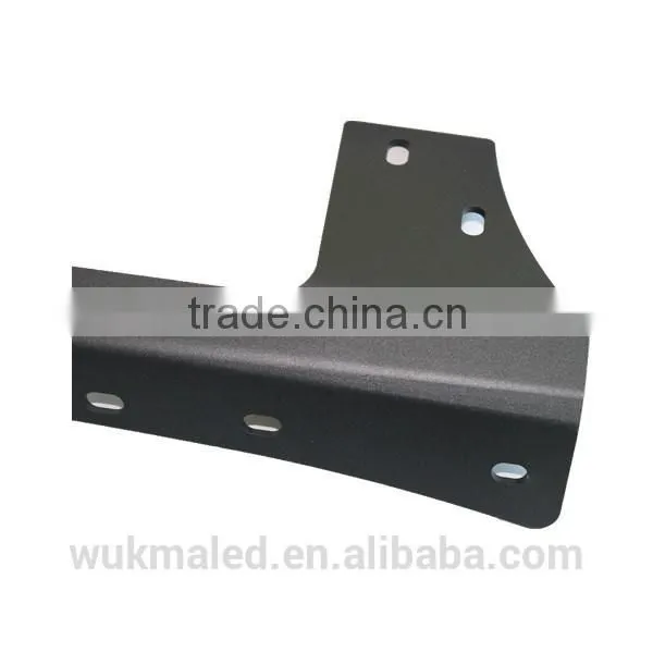 For Jeep Wrangler TJ JK Upper Windshield 50" LED Light Bar Mounting Brackets photo-4