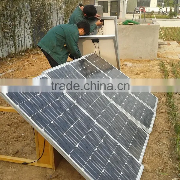 12v dc Solar Powered Submersible Water Pump System Price for Irrigation photo-4