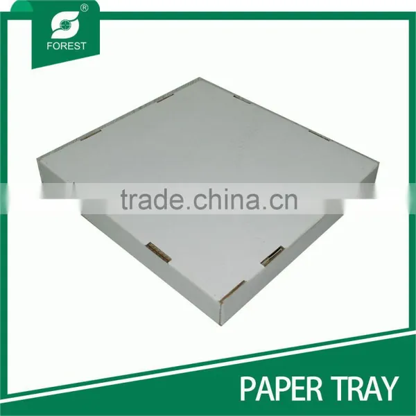LARGE DISPOSABLE WHITE PAPER TRAYS WITH 24 COMPARTMENTS photo-3