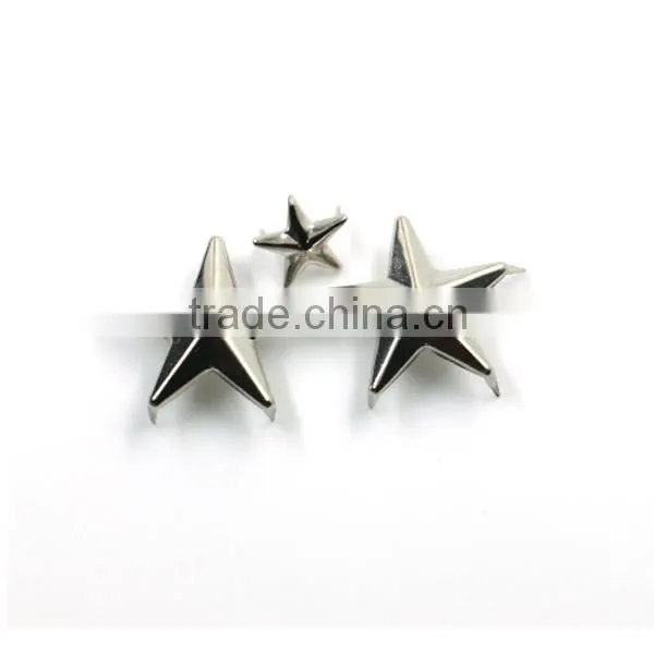 Cheap Metal Decorative Nailhead Star Rivet for Bags photo-3