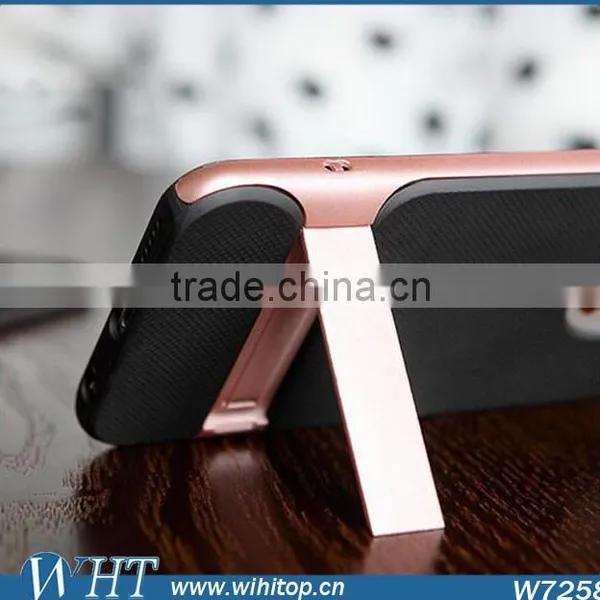 Shockproof Hard Bumper Soft TPU Hybrid Stand Case for IPhone 6 Quality Choice photo-4