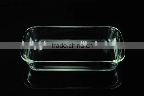 800ML Transparent High Borosilicate Glass High Temperature Resistance Non-poisonous Environmental Protection Dinner Wares photo-3