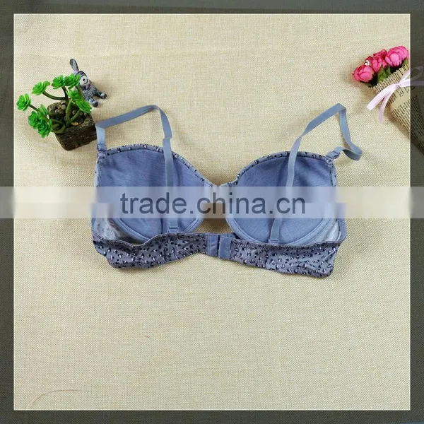2013New Design, Comfortable and Beautiful Lace Ladies' Bra#HF_4188 photo-2