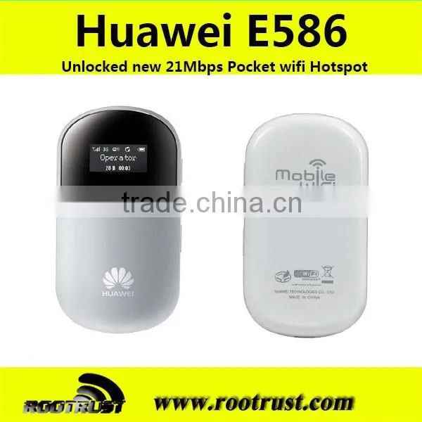 Unlocked 3G wireless wifi router huawei E586