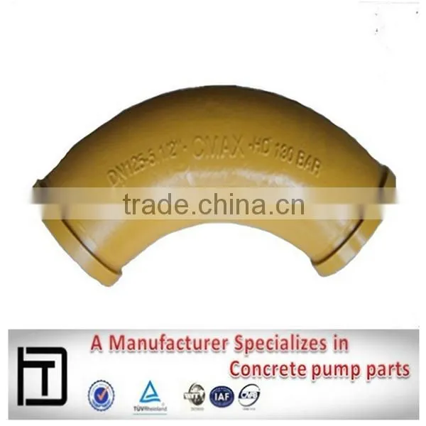 DN125*R180*90D Concrete Pipe Elbow Casting Concrete Pump Parts photo-5