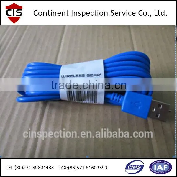 USB Cable,USB Drive,inspection Service,agency,company in China,quality Control,QC/QA Inspection,loading Check,final Random Check photo-3