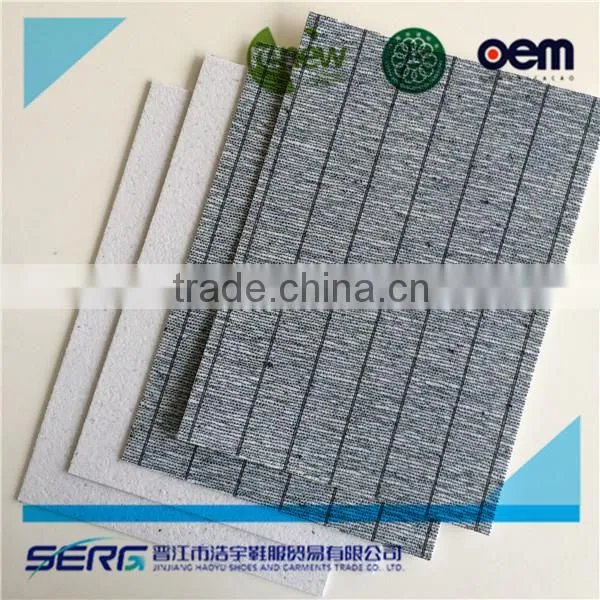 Striped Insole Paper Board for Footwear