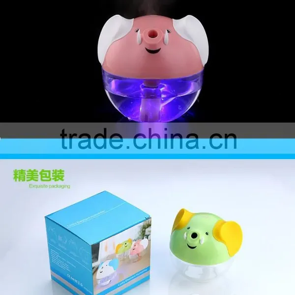 Air Humidifier, Lovely Pig Shape Mini USB Humidifier USB Mini Humidifier USB Desktop Air Humidifier photo-4