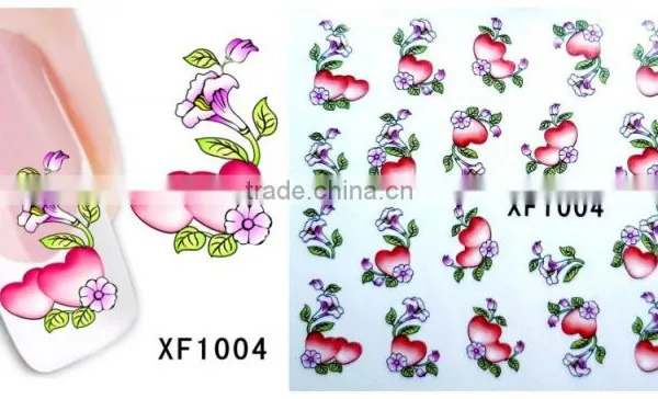 2016 Newest XF Series Water Nail Art Sticker Transfer Printing Water Decals Nail Art Decoration Quality Choice photo-5