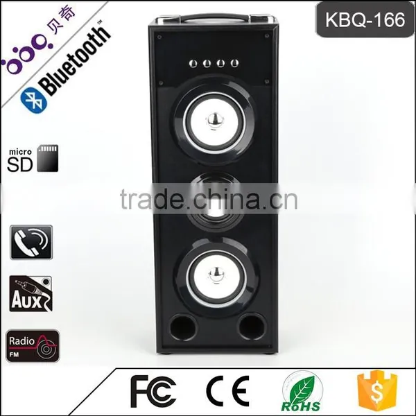 BBQ KBQ-166 25W 3000mAh DJ Empty Speaker Box photo-6