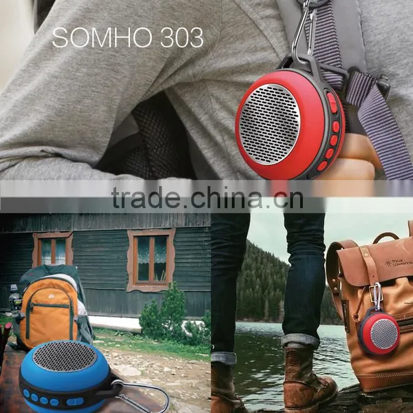 SOMHO S303 Mini Speaker Bathroom Bluetooth Speaker photo-2
