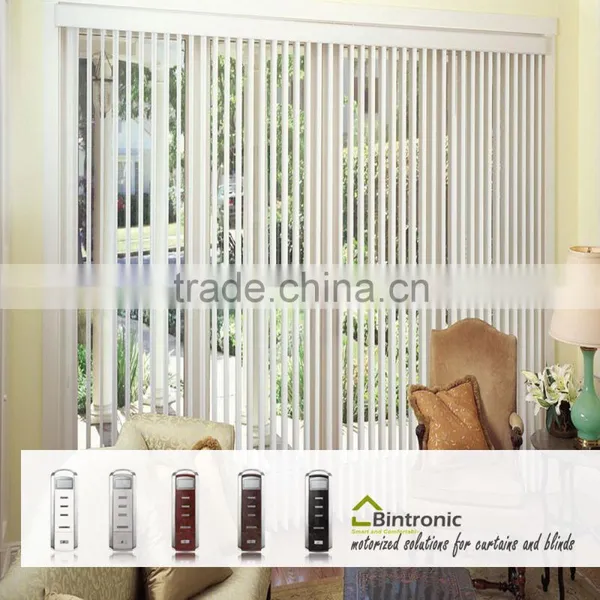 Bintronic Taiwan Built In Receiver Motorized Vertical Blinds And Vertical Blinds Components Motor photo-4