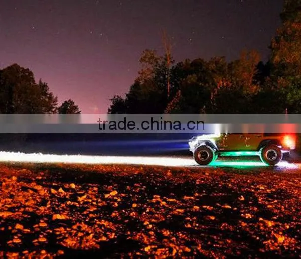 Pro Kit Multicolor RGB Rock Lights For Jeep Wrangler Jk Tj WJ XJ MJ or Trucks photo-5