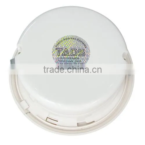 Public Address System 6.5 Inch Bass Round Fabric Ceiling Speaker photo-3