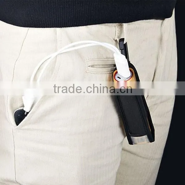 POPPAS-6617 Micro USB Mobile Charger Power Bank Rechargeable Led Flashlight photo-6