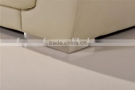 Modern Leather Sectional Couch Sofa Made in China photo-6
