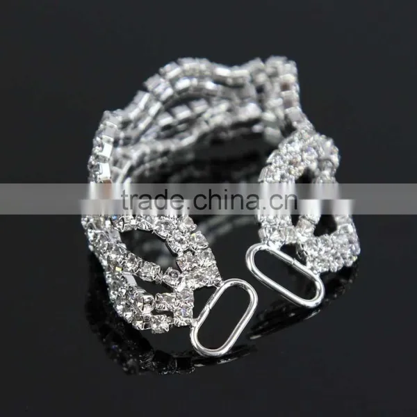 2015 11.4cm x 1.8cm Hot Rhinestone Bikini Connector photo-5