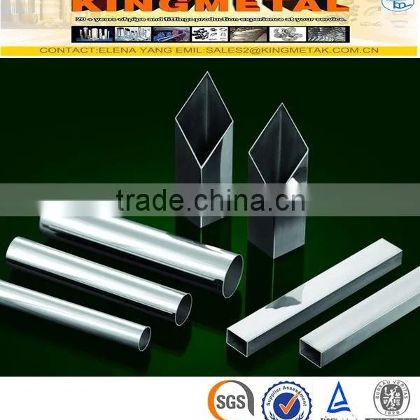 304 Series Welded Stainless Steel Decorative Tube For Furniture photo-3